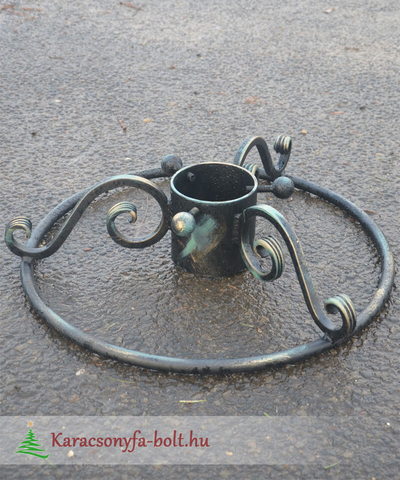 Kovácsolt körlábú fenyőtalp - XL